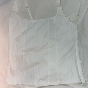 Abercrombie white top nwt